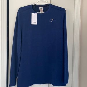 Gymshark Men’s Vital LS T-Shirt. Sz M. NWT